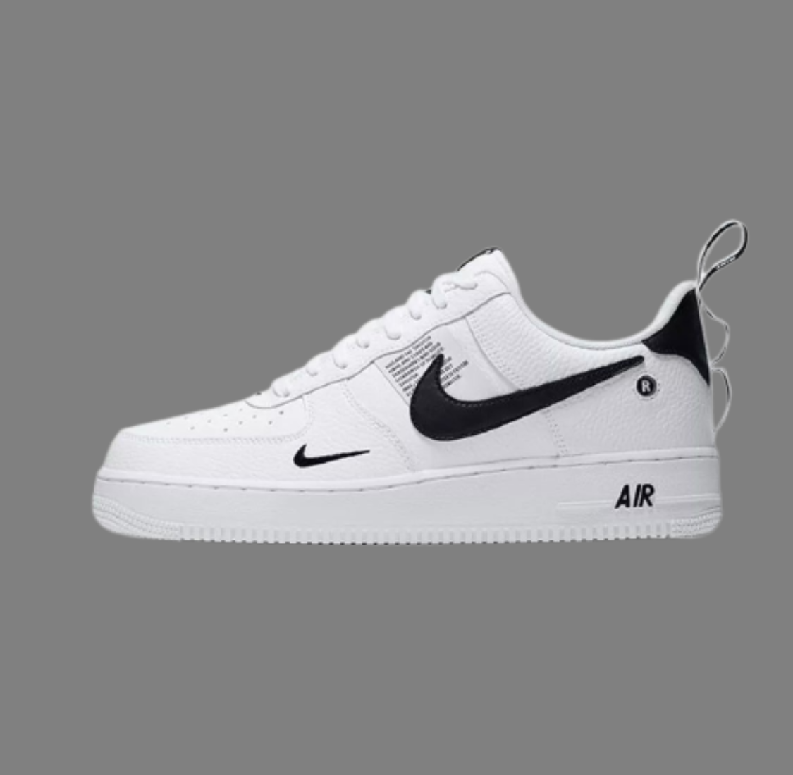 Tênis Nike Air Force 1 Utility Branco/Preto Premium