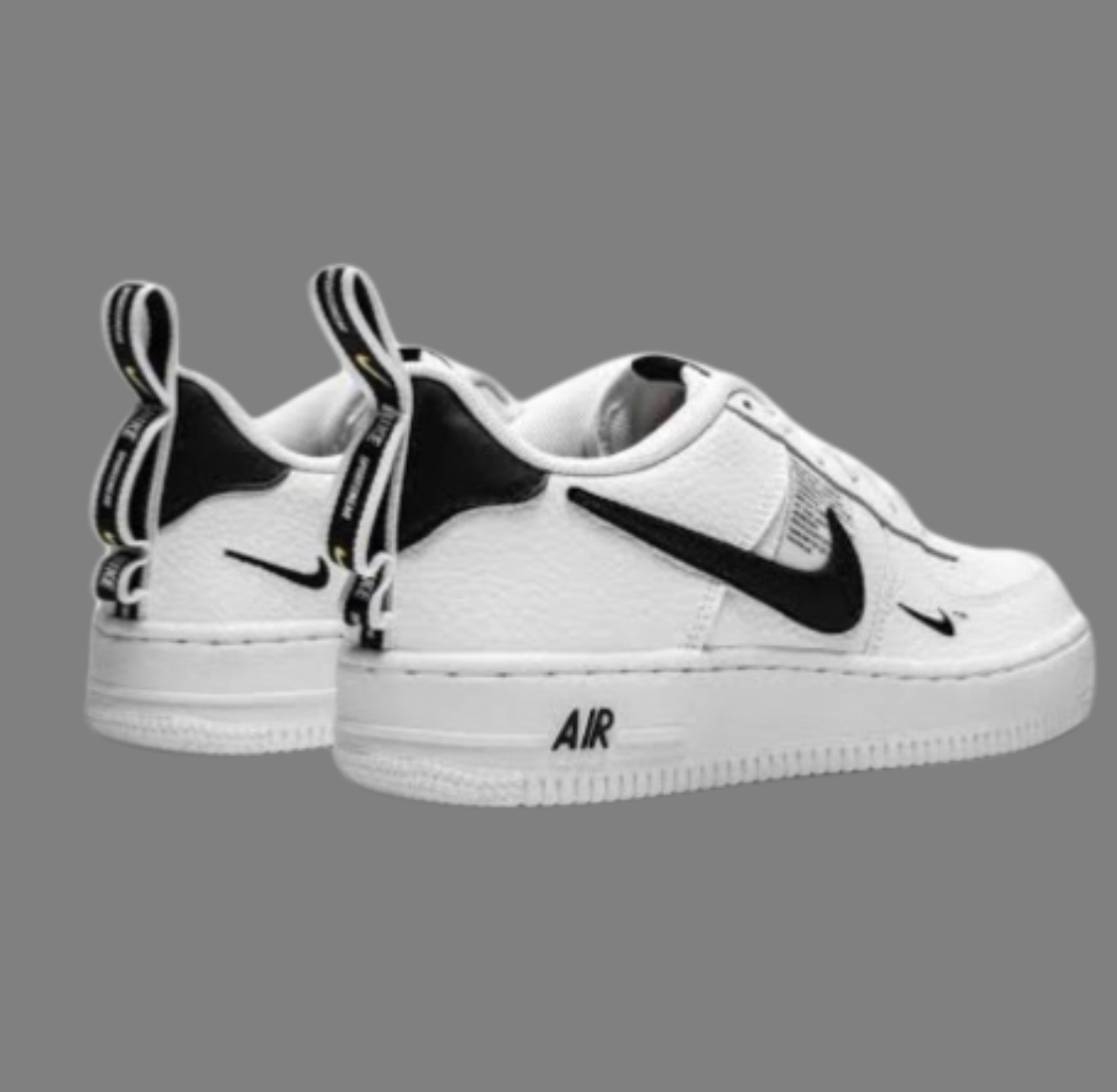 Tênis Nike Air Force 1 Utility Branco/Preto Premium